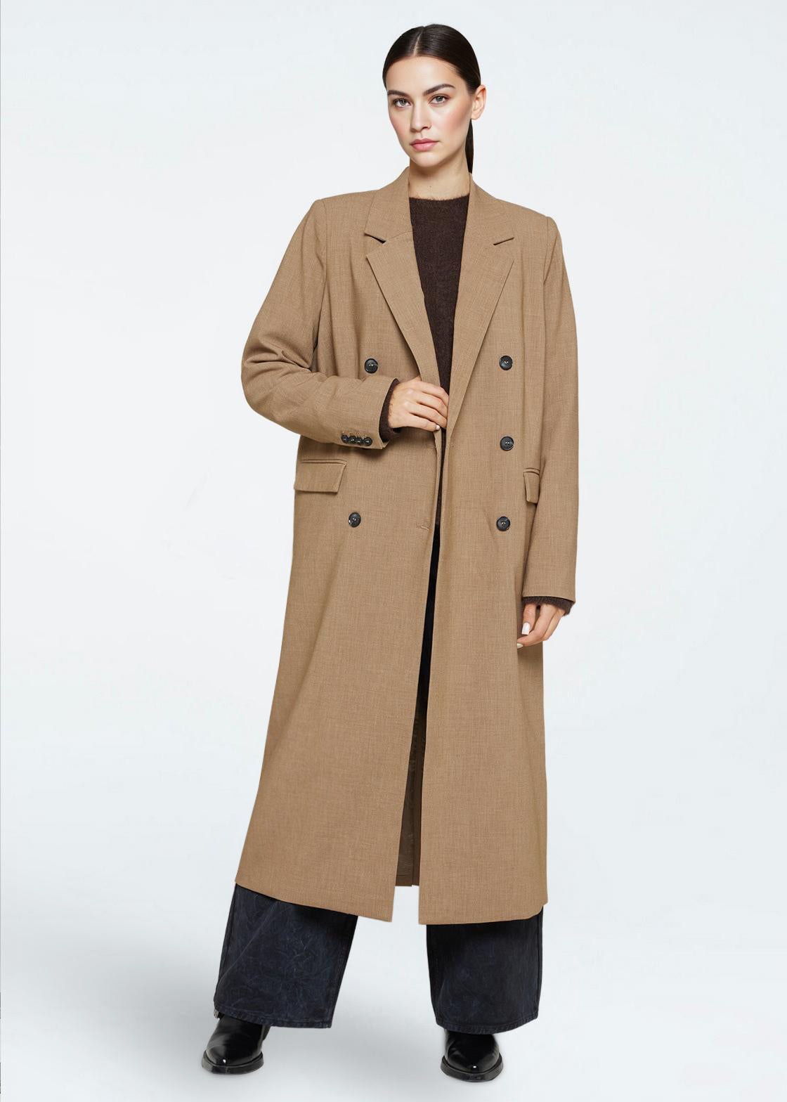minimum female Agnes coat 4317 Outerwear 0513 Eucalyptus