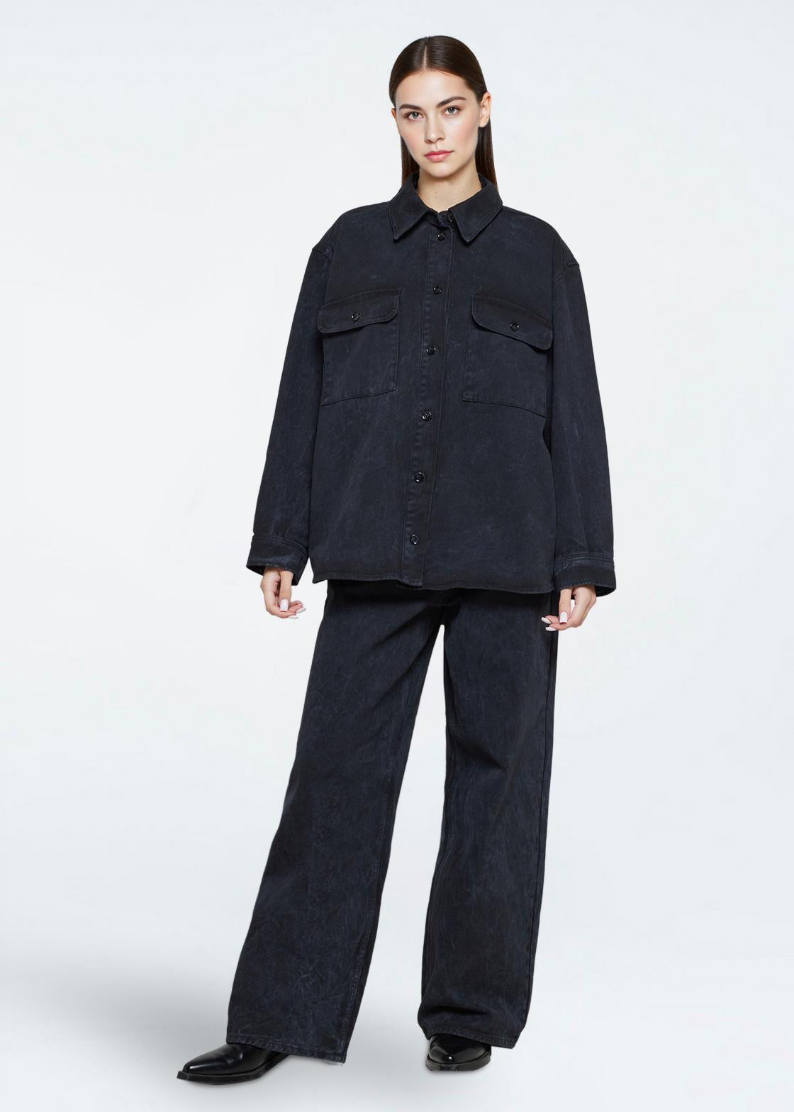 minimum female Aiyas jeans 4387 Jeans 999 Black