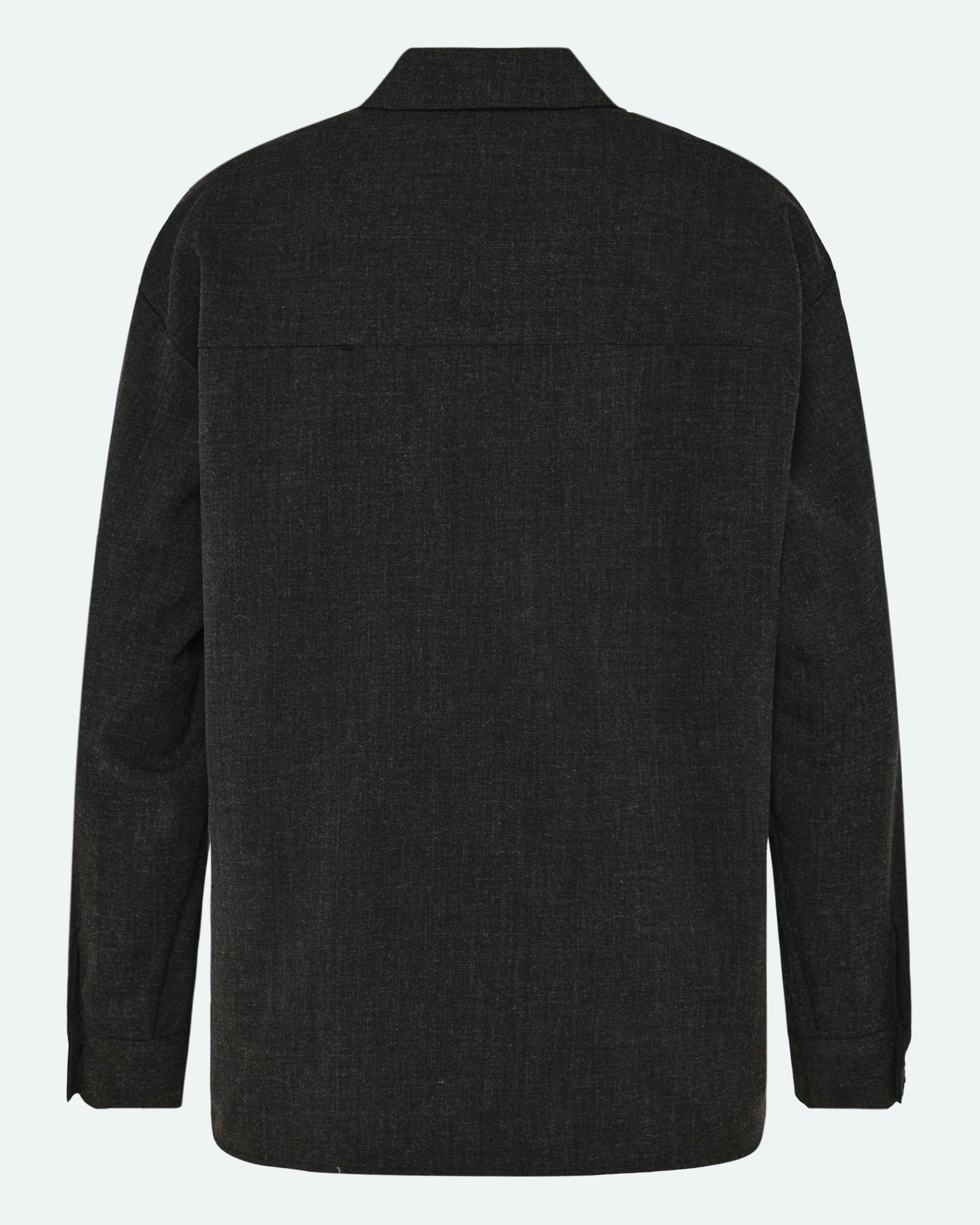 minimum female Astrids 3737 Shirt Long Sleeved Shirt 980M Dark Grey Melange