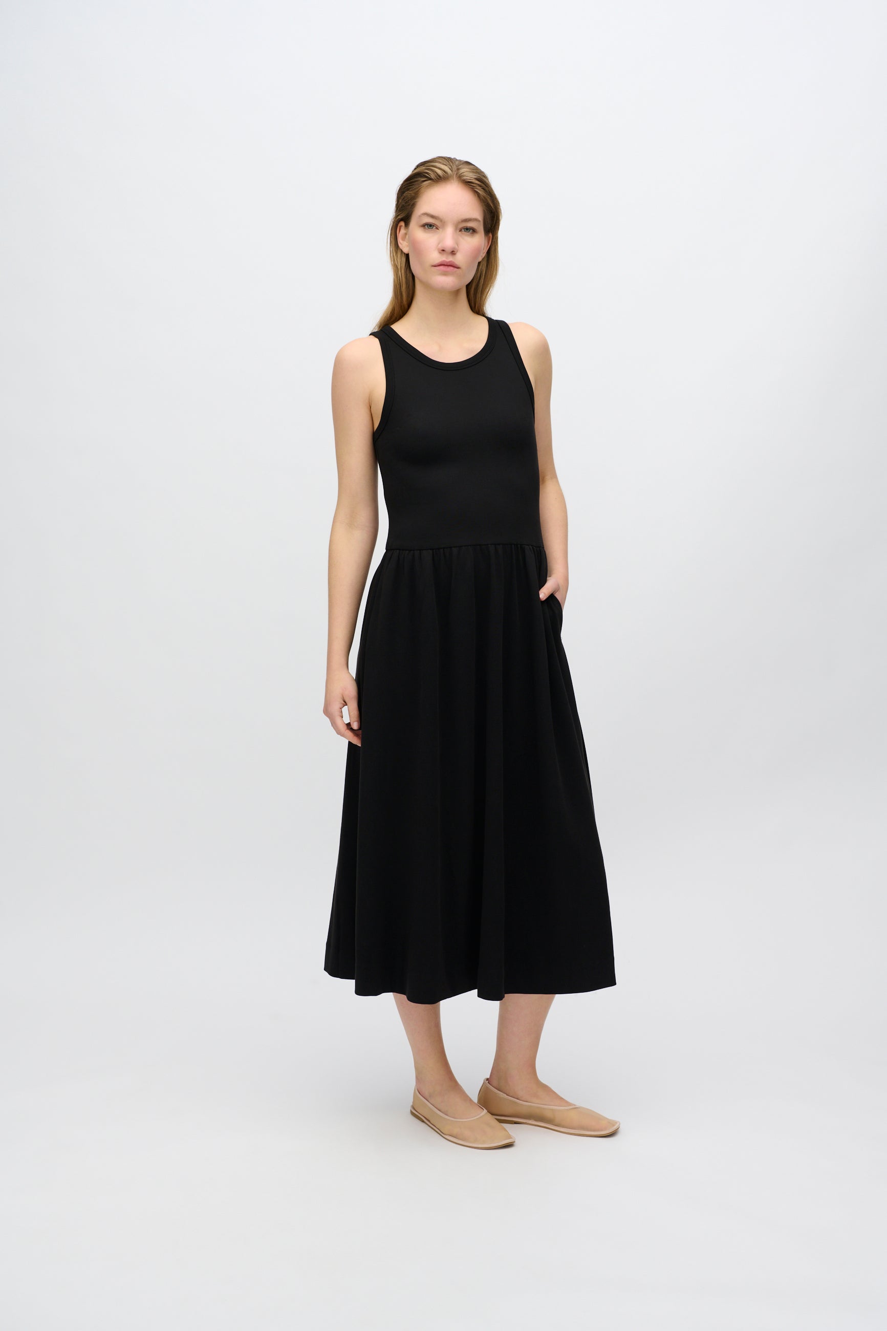 minimum female Aya midi dress 4266 Midi Dress 999 Black