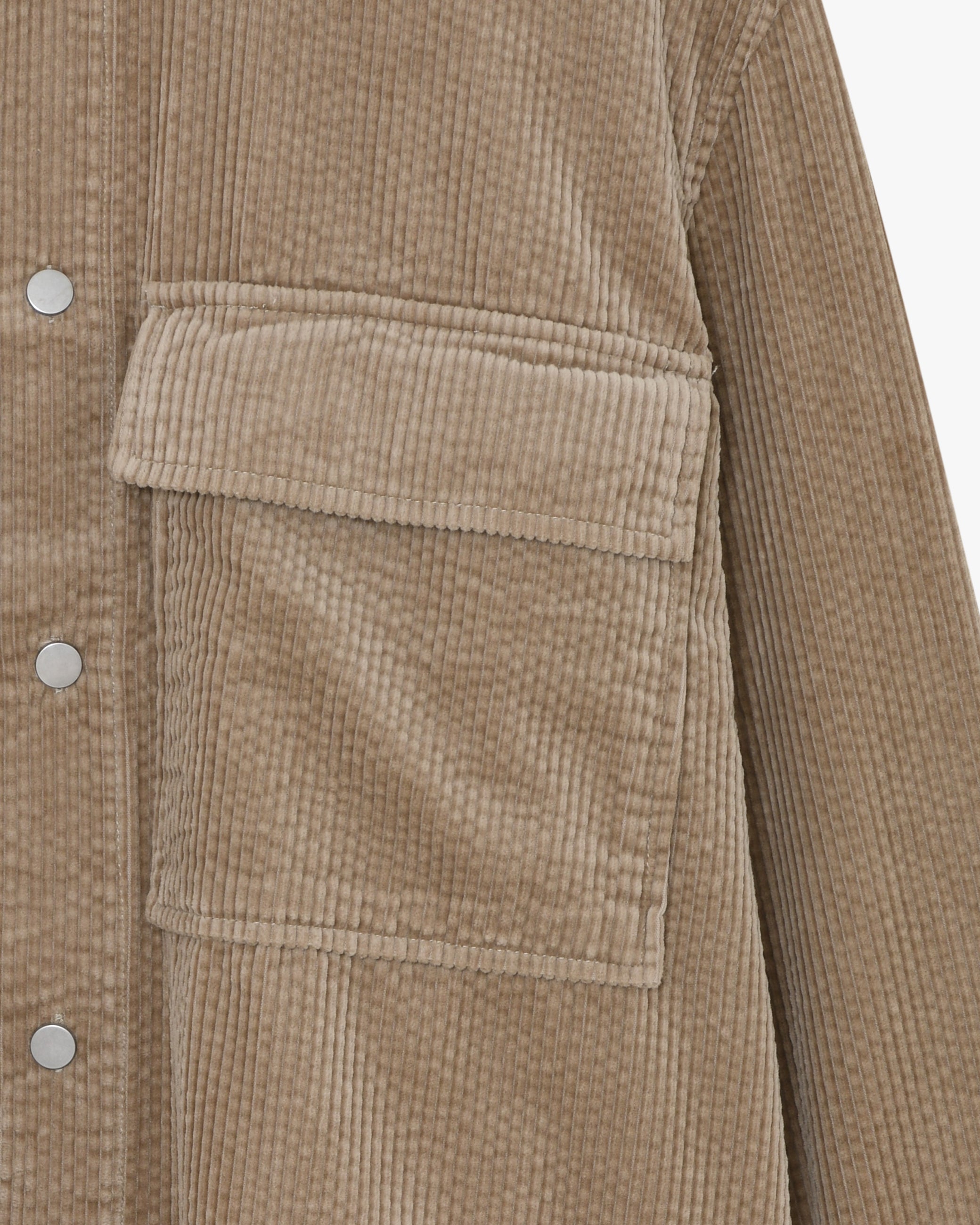 minimum male Cage Overshirt 3929 Overshirt 1609 Greige