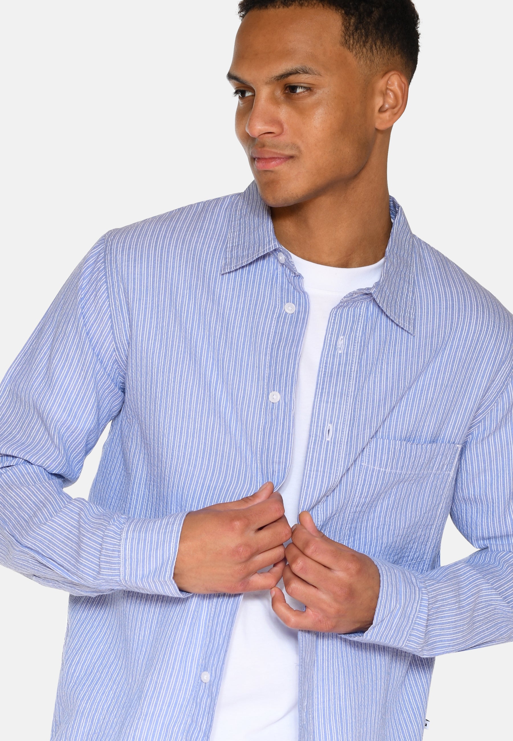 minimum male Colt long sleeved reg shirt 4145 Long Sleeved Shirt 3929 Blue Horizon