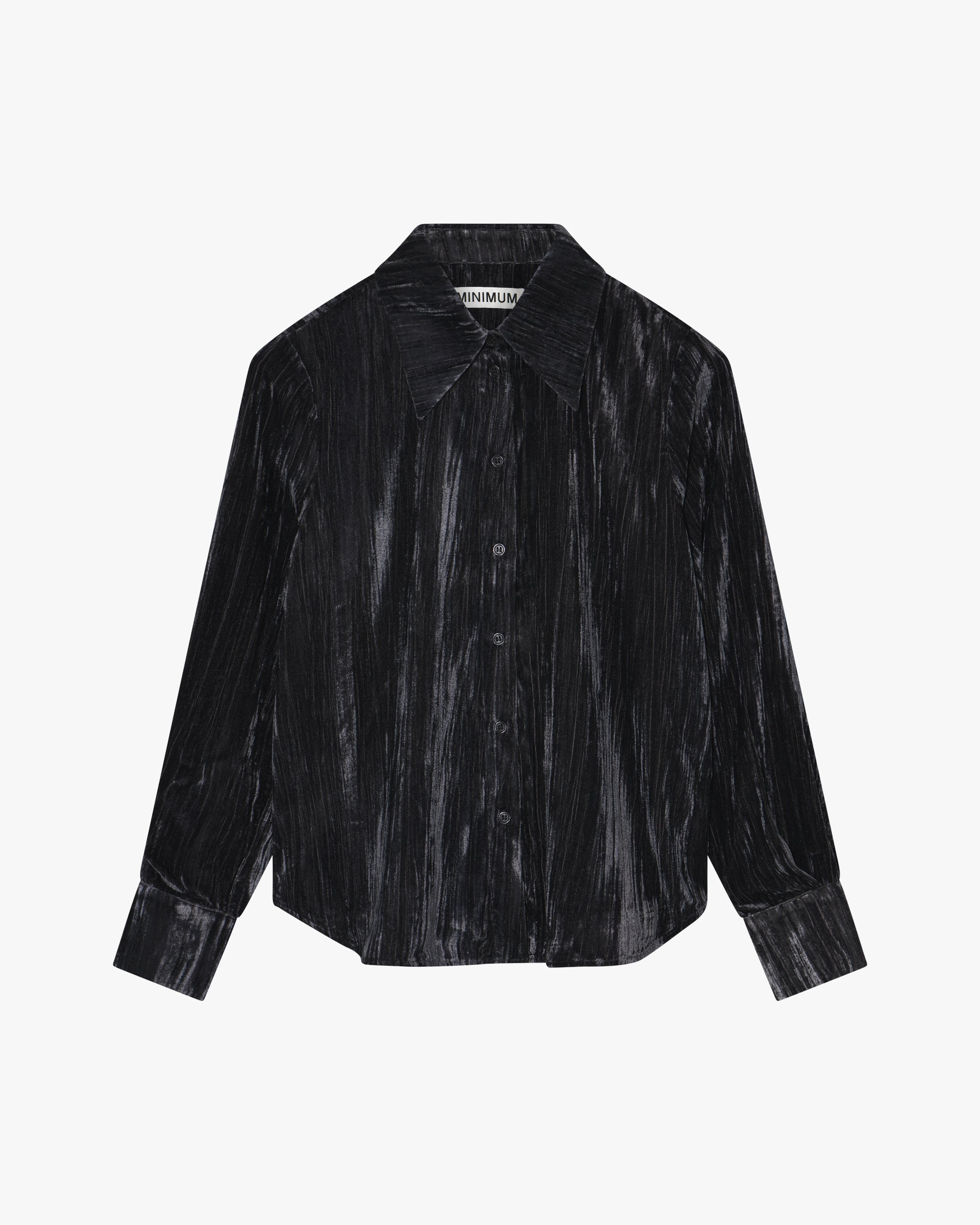 minimum female Gaby shirt 4511 Long Sleeved Shirt 0510 Castor Gray