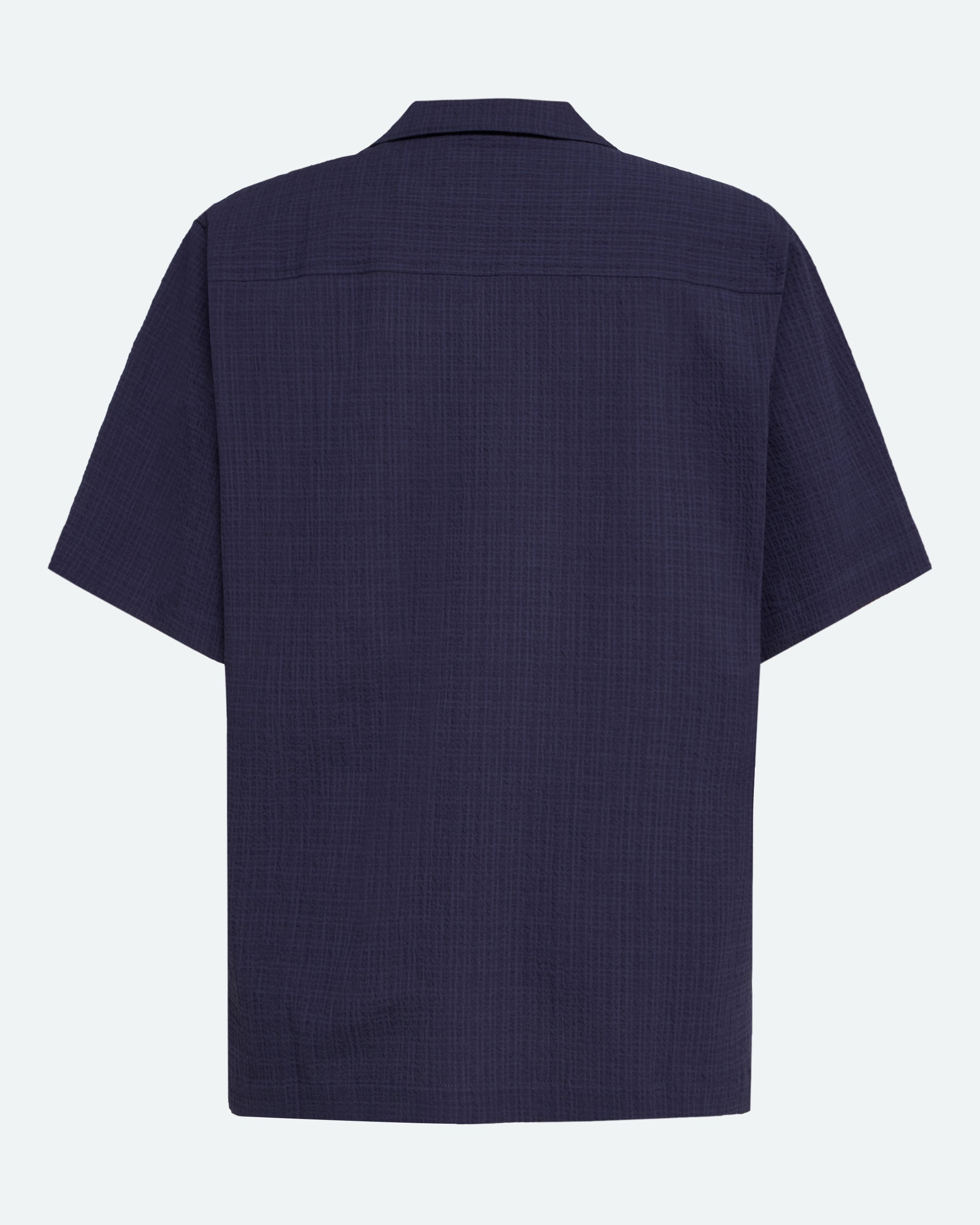 minimum male Hayden relaxed short sleeved shirt 4216 Short Sleeved Shirt 3922 Sky Captain