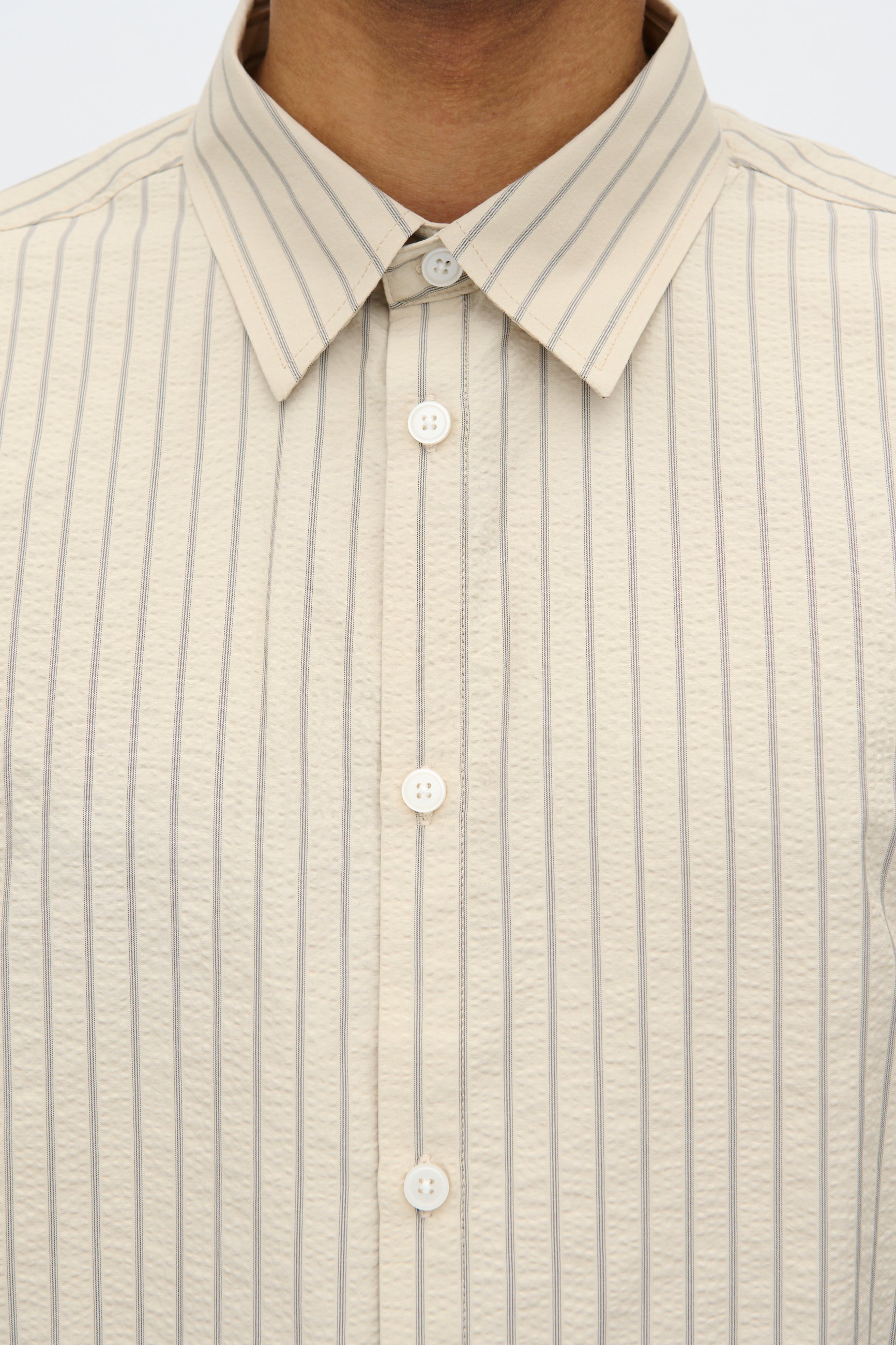 minimum male Jerry short sleeved shirt 4231 Short Sleeved Shirt 1307 White Pepper