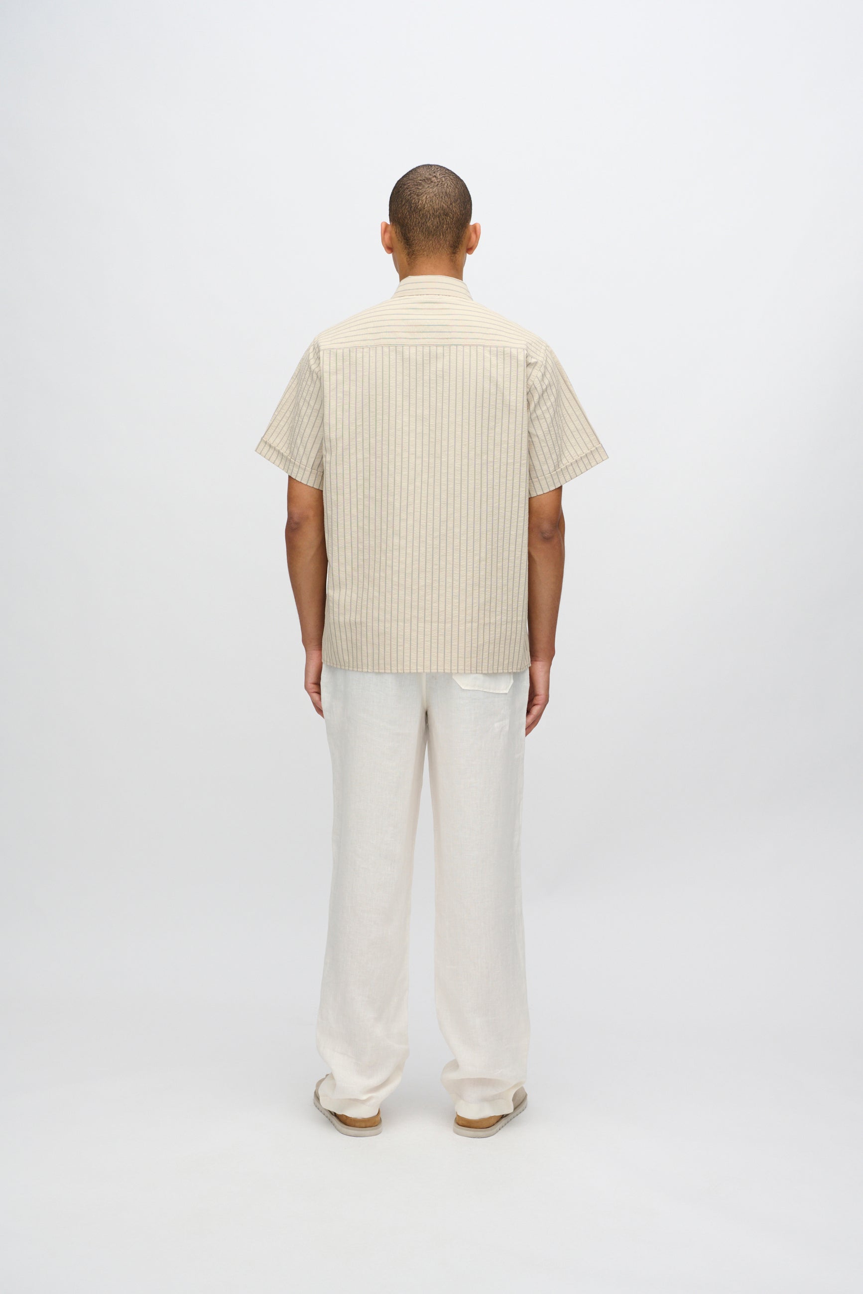 minimum male Jerry short sleeved shirt 4231 Short Sleeved Shirt 1307 White Pepper