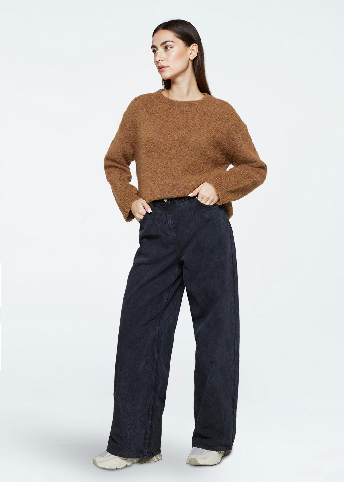 minimum female Kori Jumper 4450 Jumper 1137M Cashew Melange