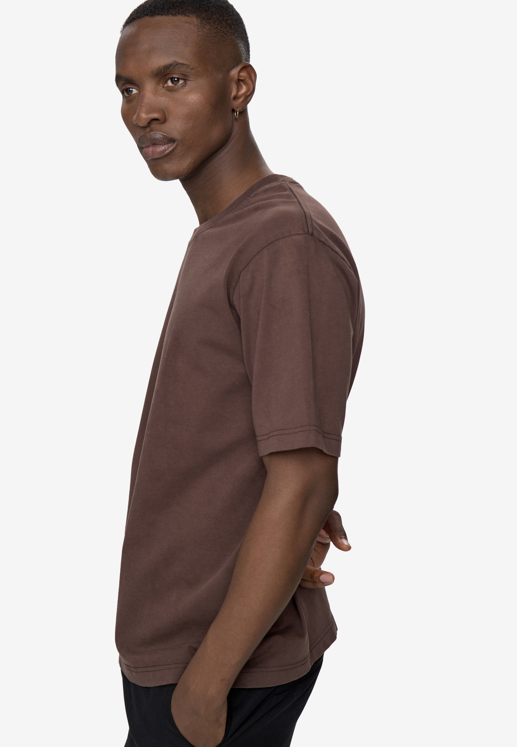 minimum male Lono short sleeved t-shirt 3412 Short Sleeved T-shirt 1914 Seal Brown