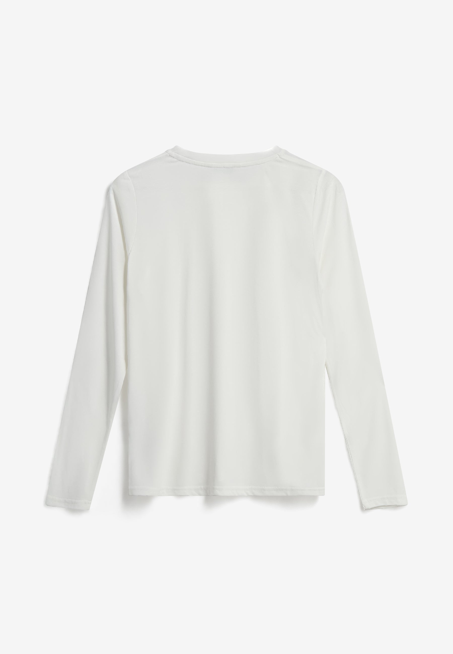 minimum female Margot Tee 0281 Long Sleeved T-shirt 009 Snow White