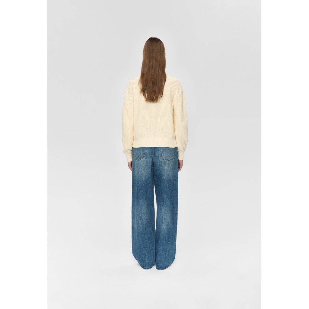 minimum female Mikala jumper G006 GOTS Jumper 0011 Butter Cream