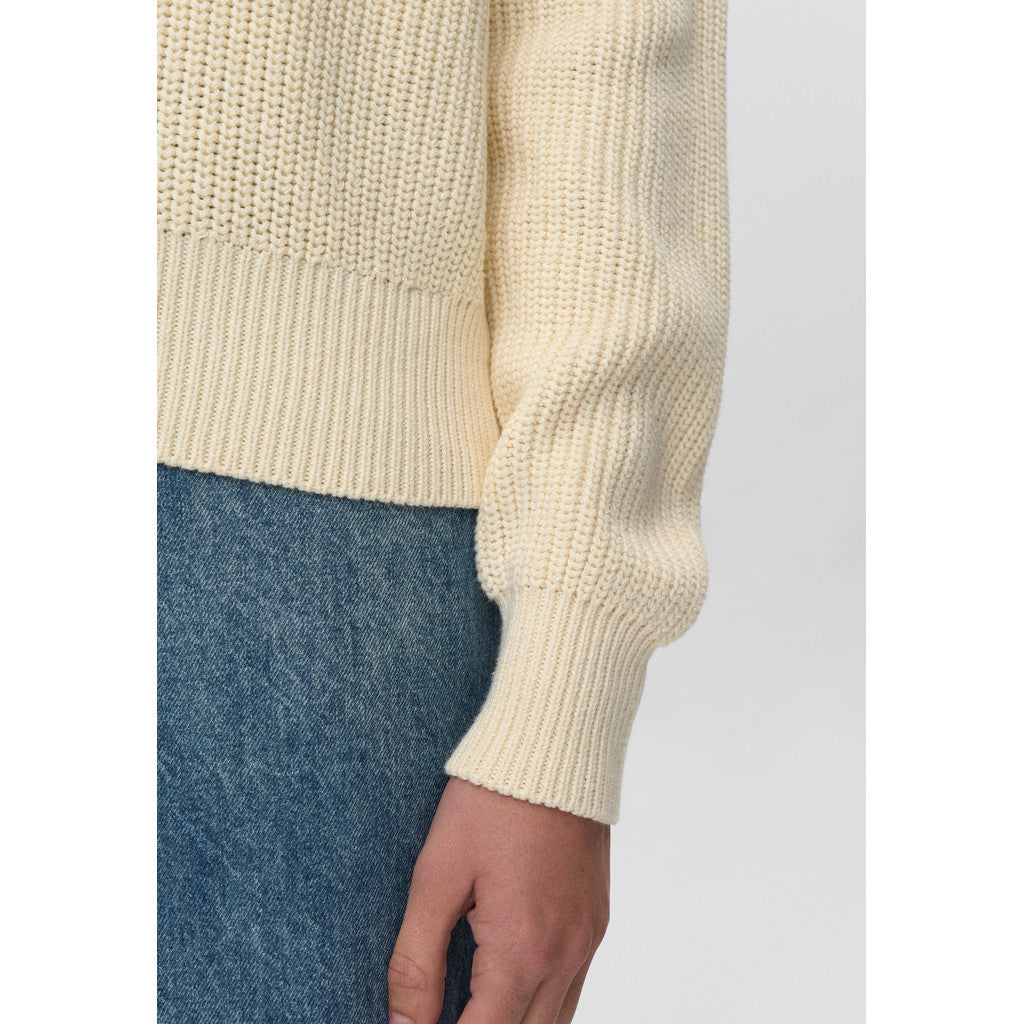 minimum female Mikala jumper G006 GOTS Jumper 0011 Butter Cream