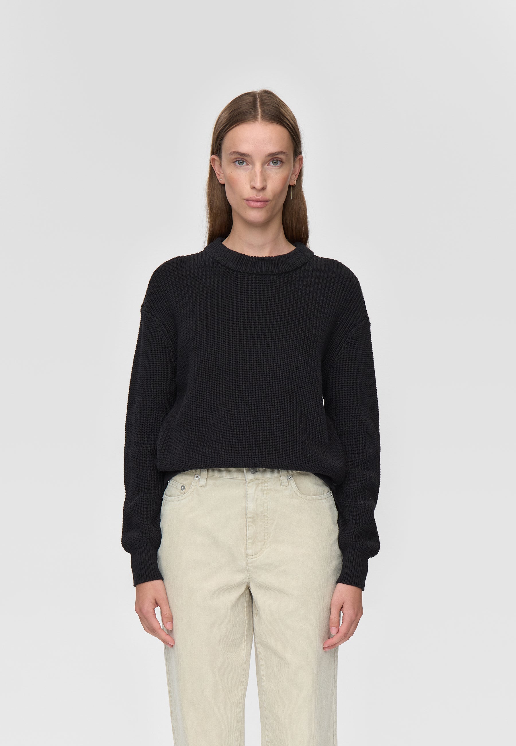minimum female Mikala jumper G006 GOTS Jumper 999 Black