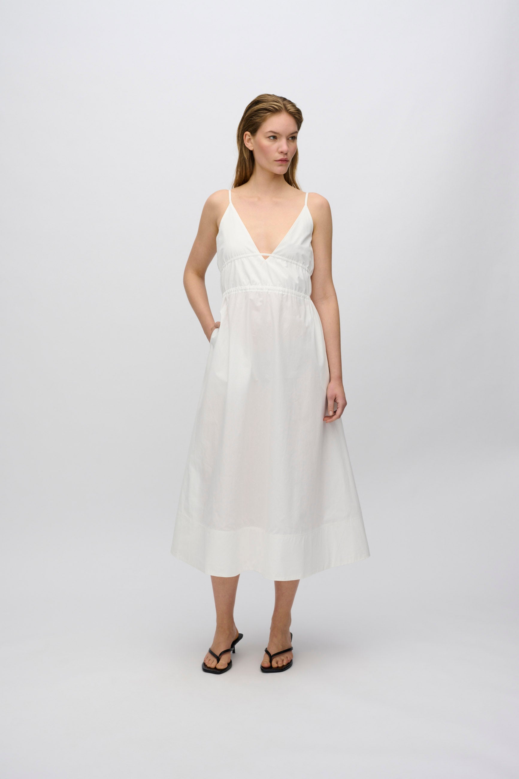 minimum female Olivia midi dress 4238 Midi Dress 0608 Coco Milk