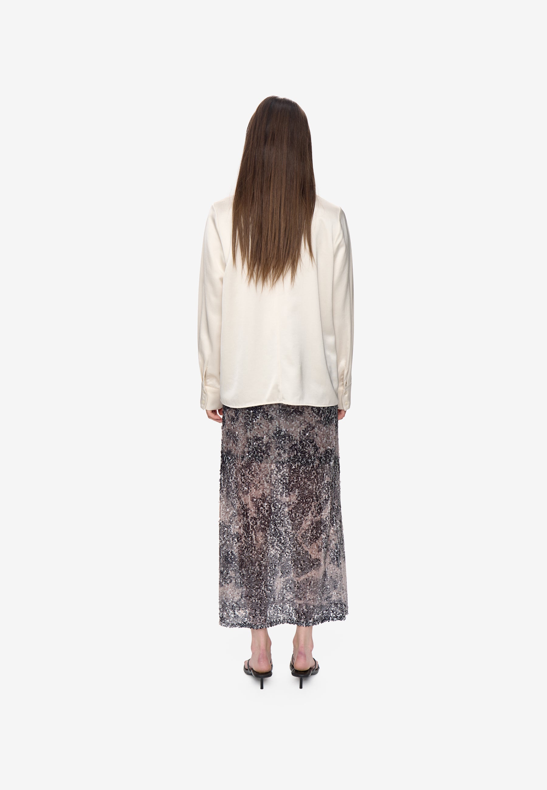 minimum female Paulina blouse 4482 Long Sleeved Blouse 0608 Coco Milk