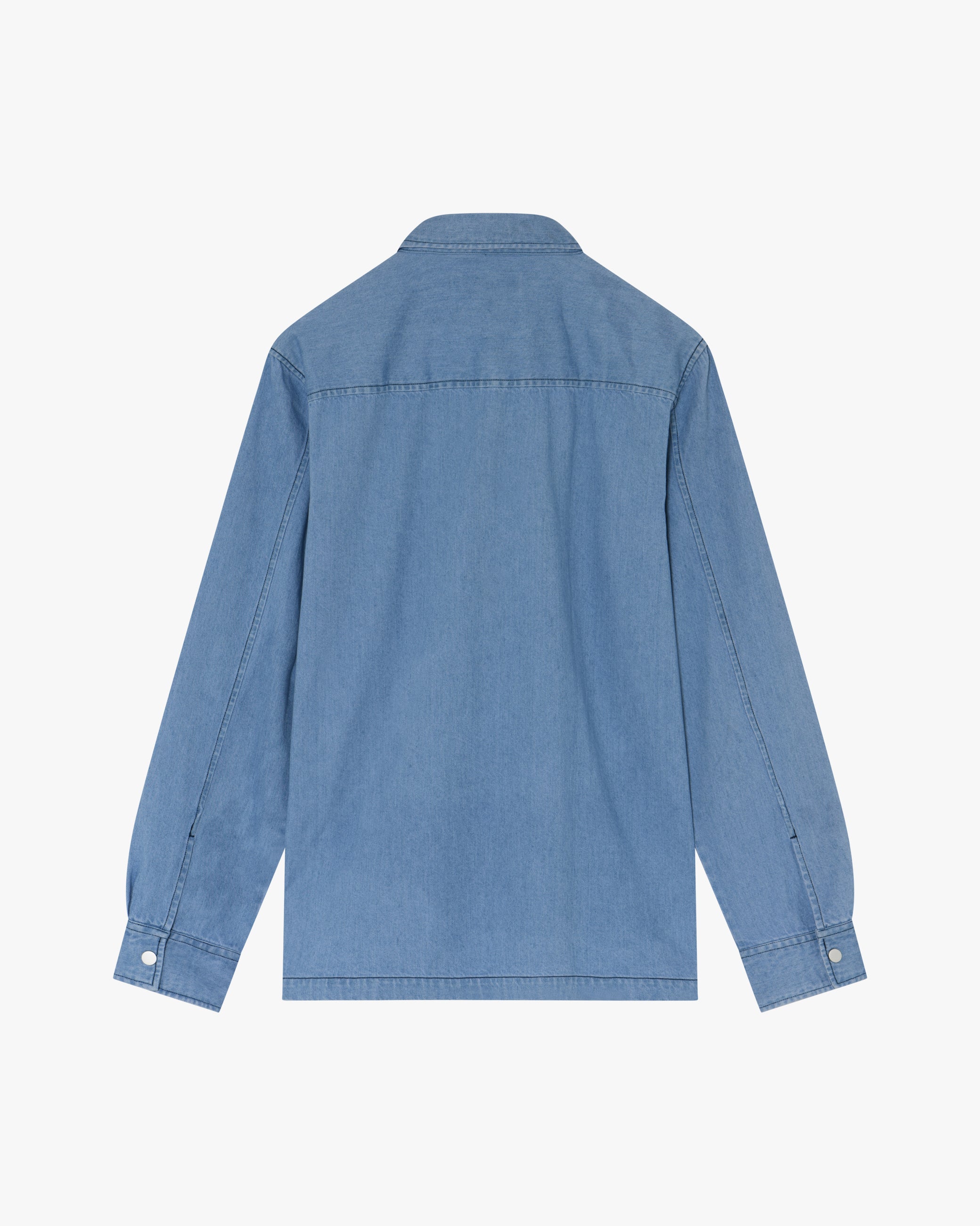 minimum male Randy Denim Shirt 4131 Long Sleeved Shirt 2340 Blue Ashes
