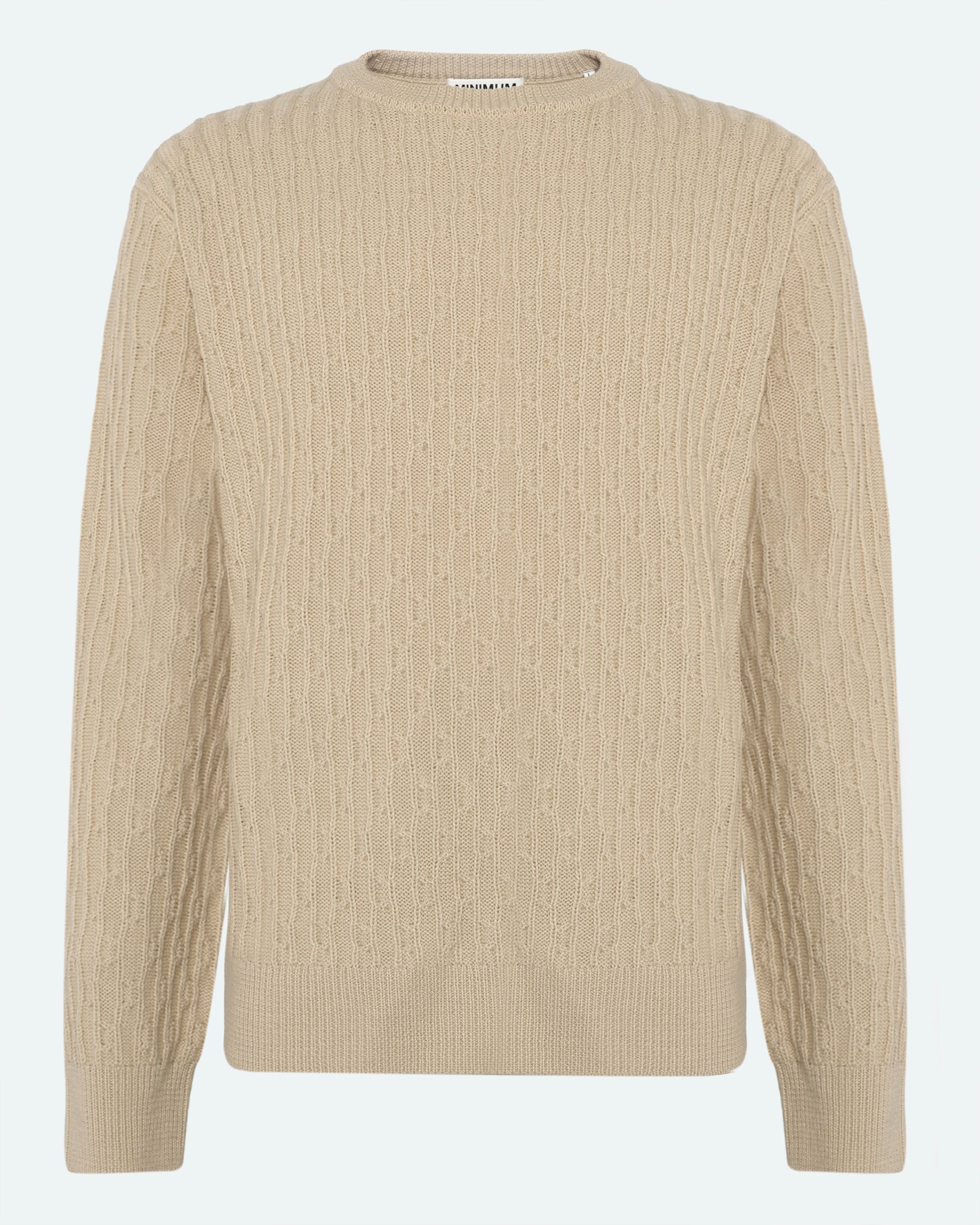 minimum male Saigon knit sweater 3914 Jumper 5202 Turtledove