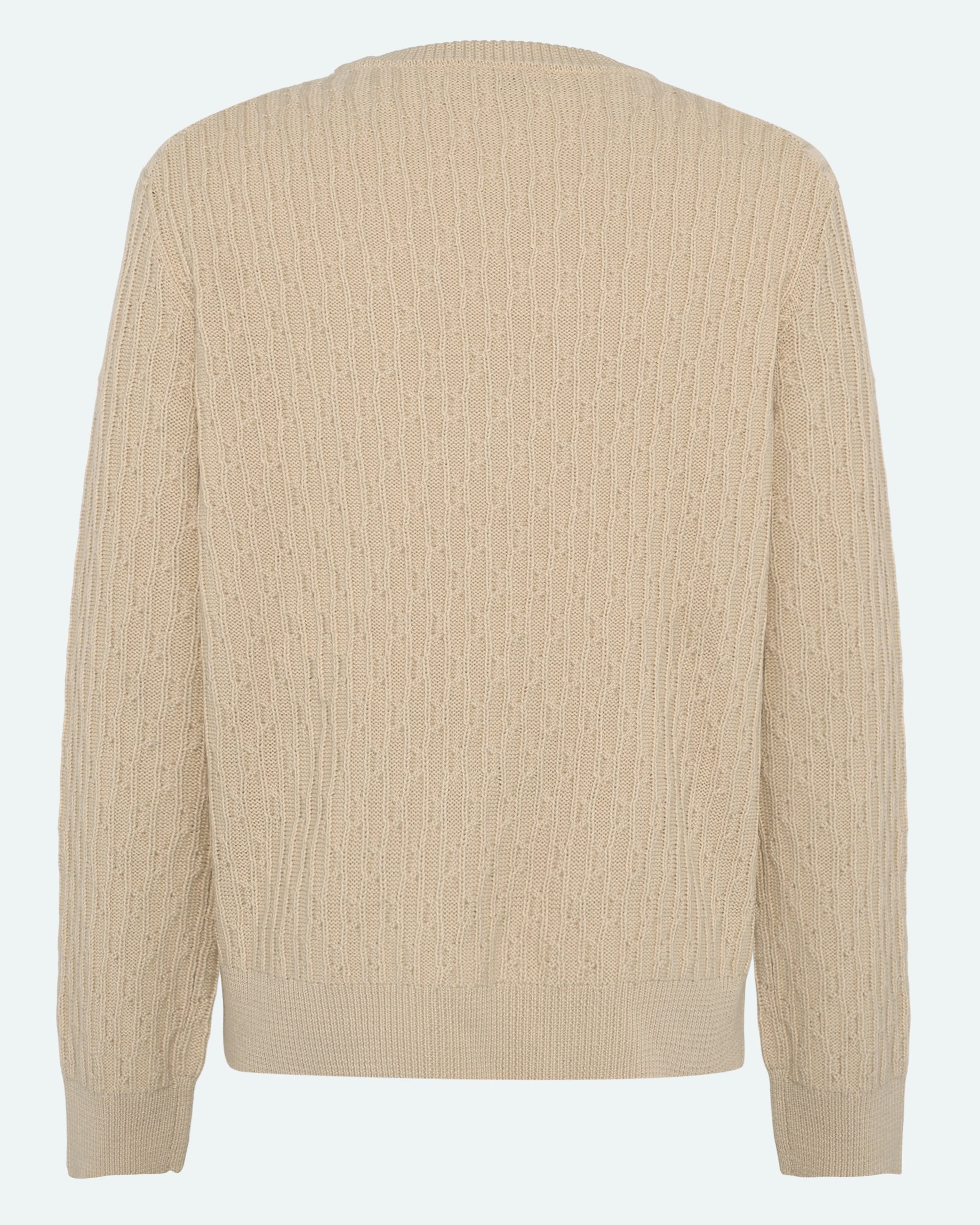 minimum male Saigon knit sweater 3914 Jumper 5202 Turtledove