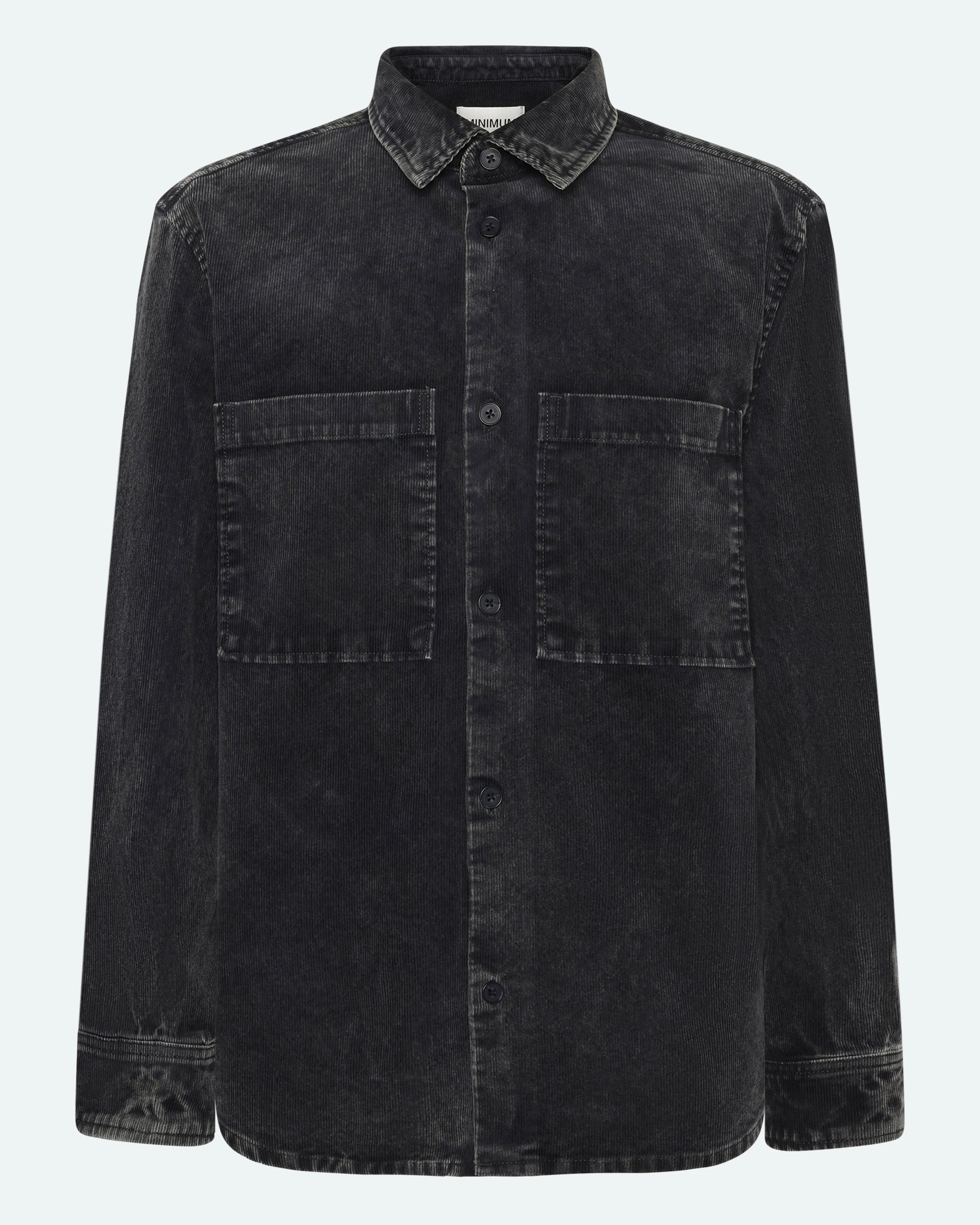 minimum male Titan Overshirt 4356 Overshirt 980 Dark Grey