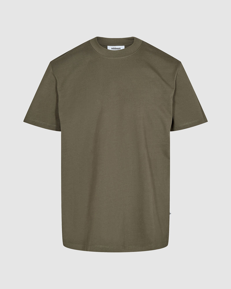 minimum male Aarhus G029 Short Sleeved T-shirt 0414 Forest Night