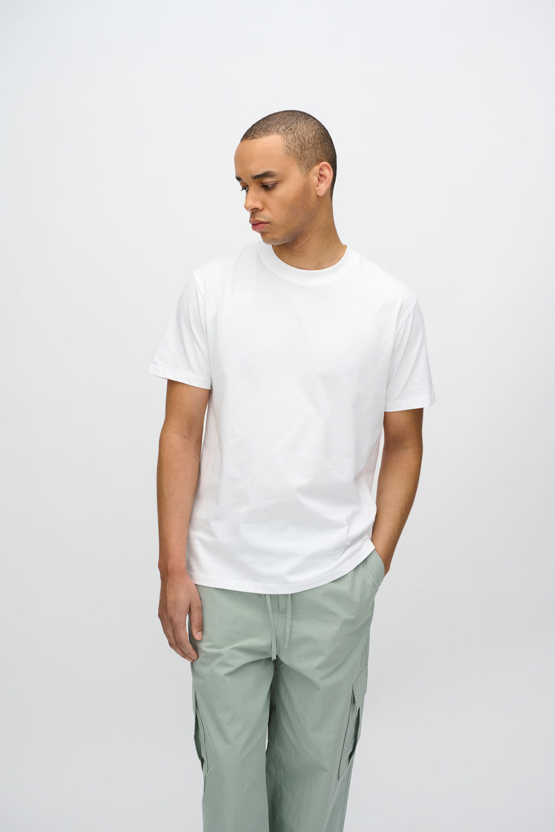 minimum male Aarhus short sleeved t-shirt G029 GOTS Short Sleeved T-shirt 000 White