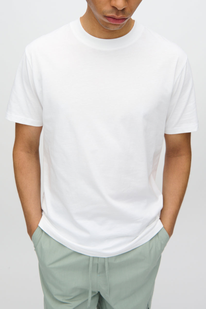 minimum male Aarhus short sleeved t-shirt G029 GOTS Short Sleeved T-shirt 000 White