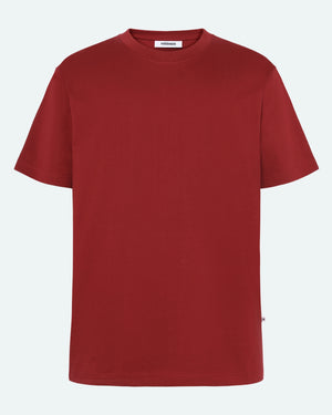 minimum male Aarhus short sleeved t-shirt G029 GOTS Short Sleeved T-shirt 1534 Merlot
