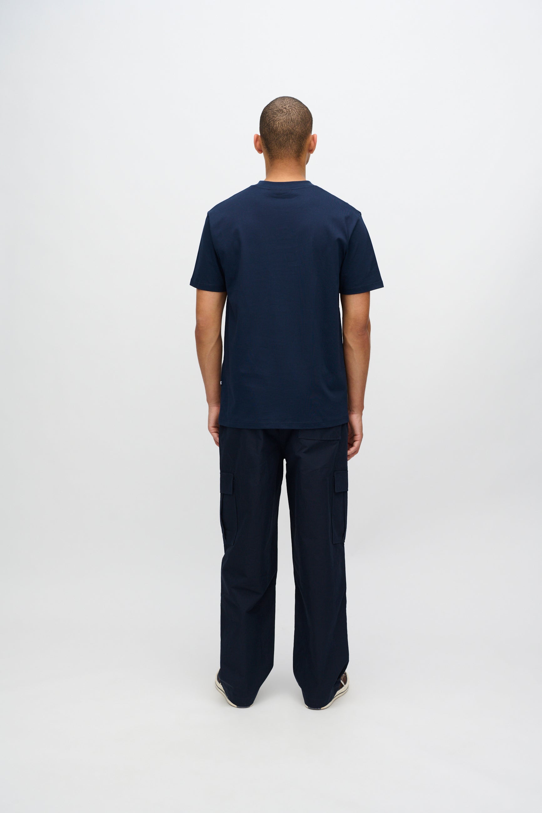 minimum male Aarhus short sleeved t-shirt G029 GOTS Short Sleeved T-shirt 687 Navy Blazer