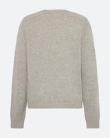 minimum male Alfredo 3912 Jumper 910M Light Grey Melange