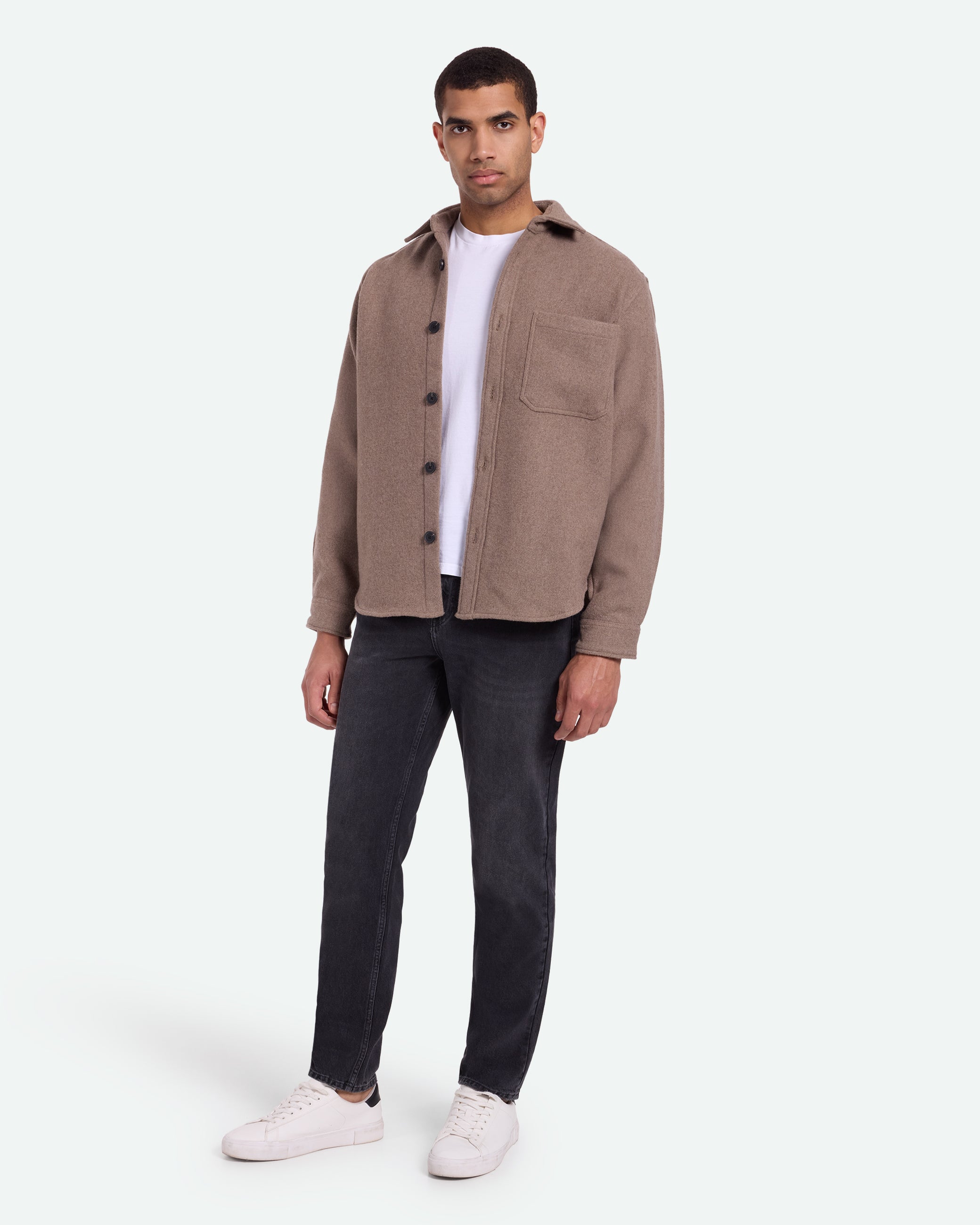 minimum male Alonso overshirt 3752 Overshirt 1815 Shitake