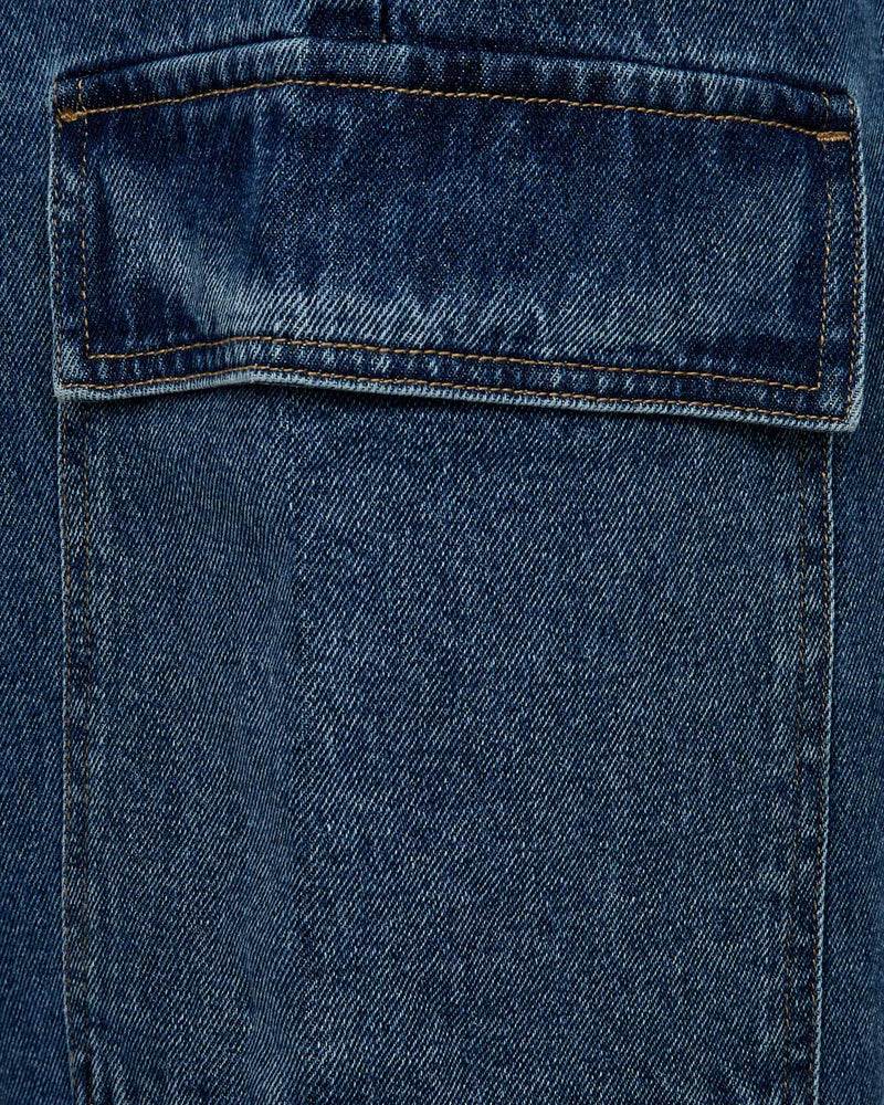 minimum female Astas 3018 Jeans Straight Jeans 688 Indigo Blue