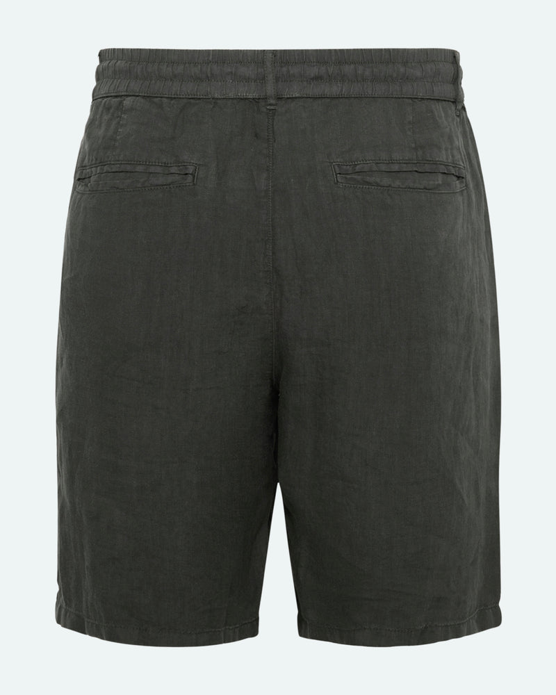 minimum male Atlas linen shorts 4115 Shorts 0506 Black Ink