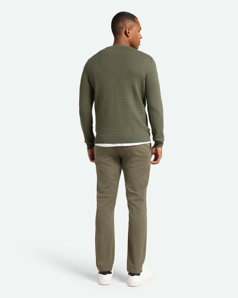 minimum male Ayan 3888 Jumper Jumper 0515 Dusty Olive