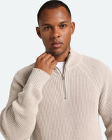 minimum male Camden G006 Knit Sweater 4502M Silver Cloud