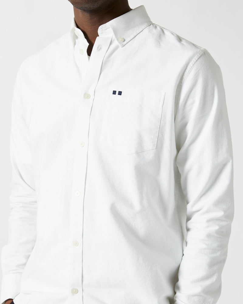minimum male Charming 2.0 9098 Long Sleeved Shirt 000 White