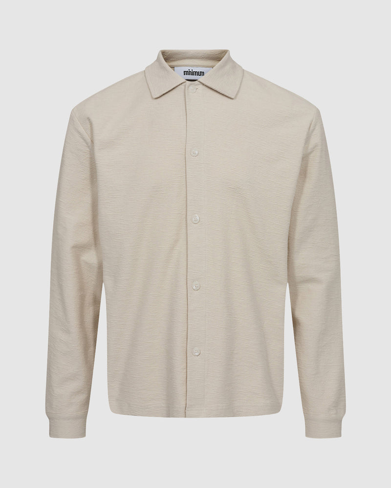 minimum male Claina G022 Shirt Long Sleeved Shirt 5304 Rainy Day