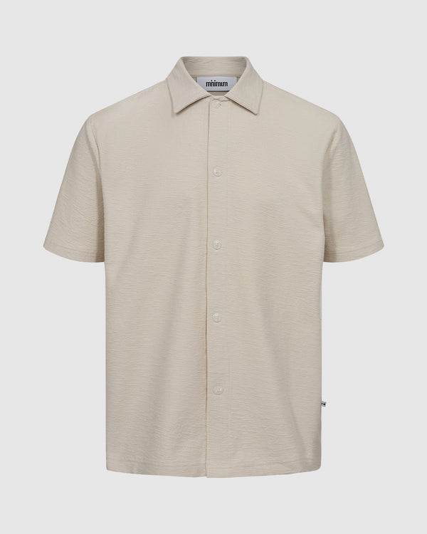 minimum male Claino G022 Short Sleeved Shirt 5304 Rainy Day