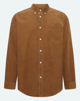 minimum male Colt 3758 Shirt Long Sleeved Shirt 0937 Bronze Brown