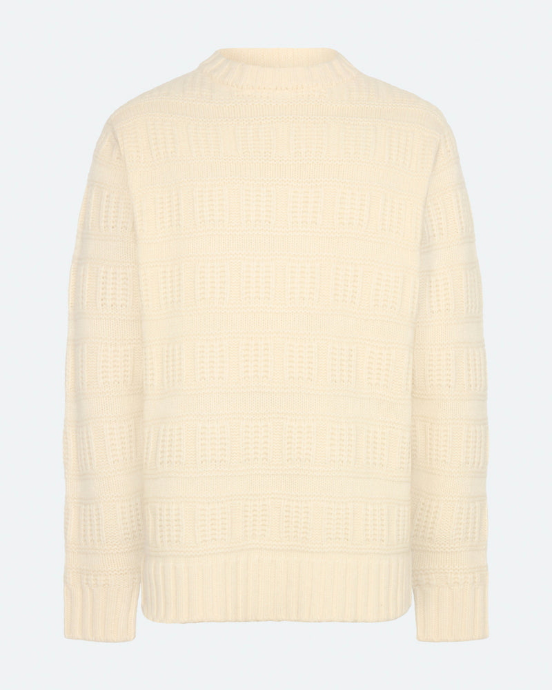 minimum male Daxan 3967 Knit Jumper 0608 Coco Milk