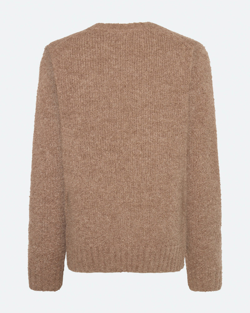 minimum male Daxan 3970 Knit Jumper 1500 Dove