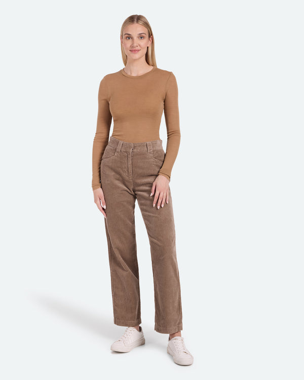 minimum female Elila 9133 Pants Dressed Pants 1410 Pine Bark