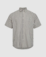 minimum male Eric 3070 Shirt Short Sleeved Shirt 687 Navy Blazer