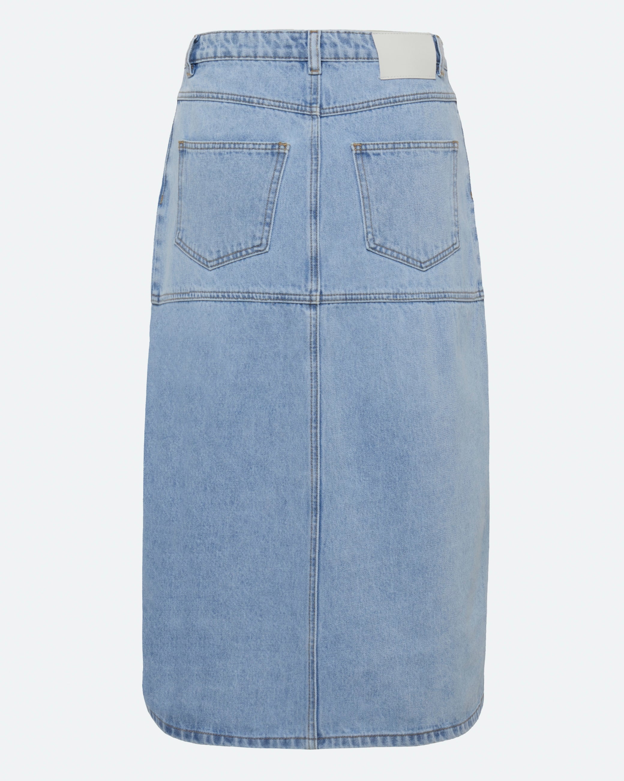 minimum female Erin denim midi skirt 4282 Midi Skirt 1001 Light Blue