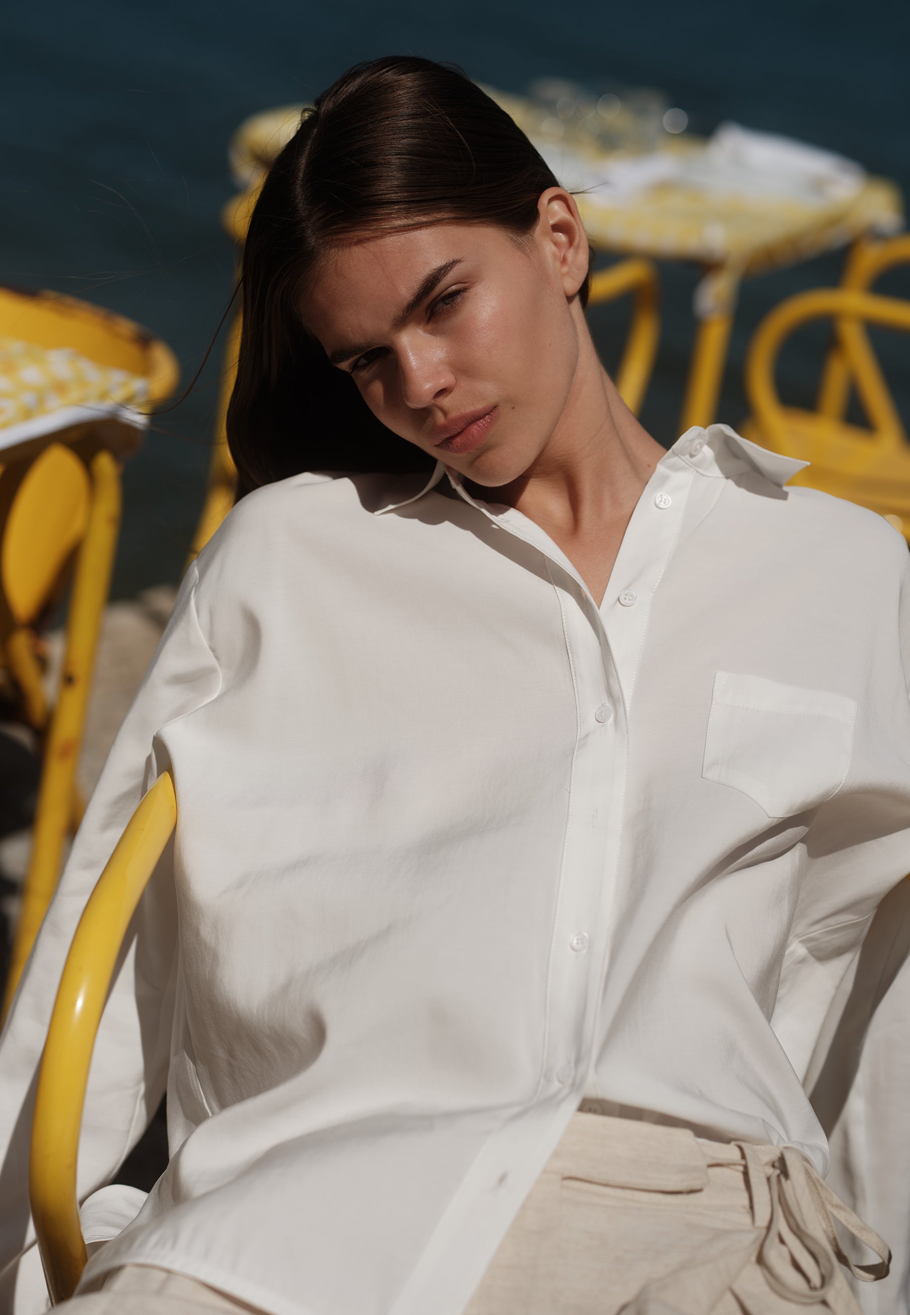 minimum female Fern long sleeved shirt 3780 Long Sleeved Shirt 0608 Coco Milk