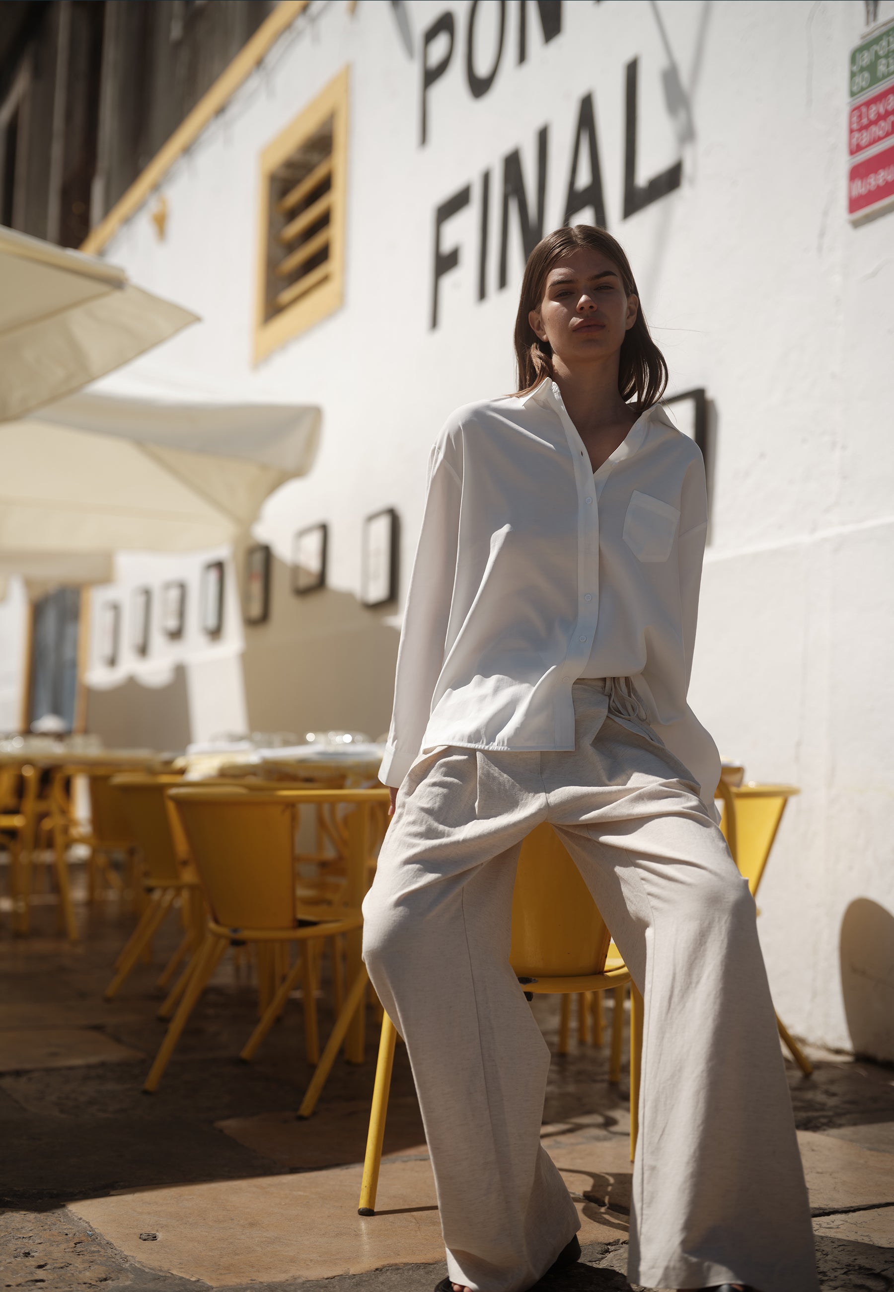 minimum female Fern long sleeved shirt 3780 Long Sleeved Shirt 0608 Coco Milk