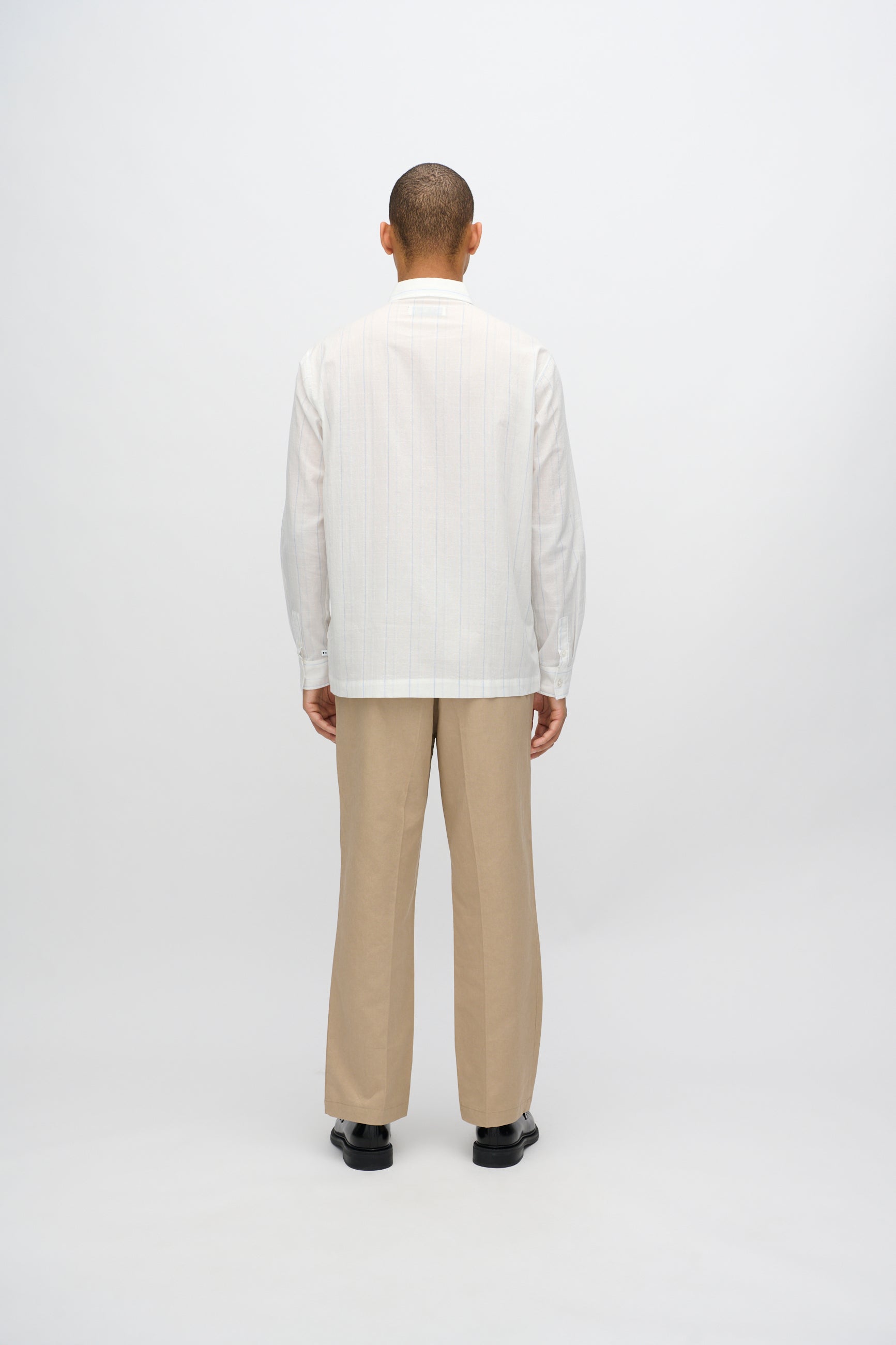 minimum male Francis long sleeved shirt 4235 Long Sleeved Shirt 0608 Coco Milk