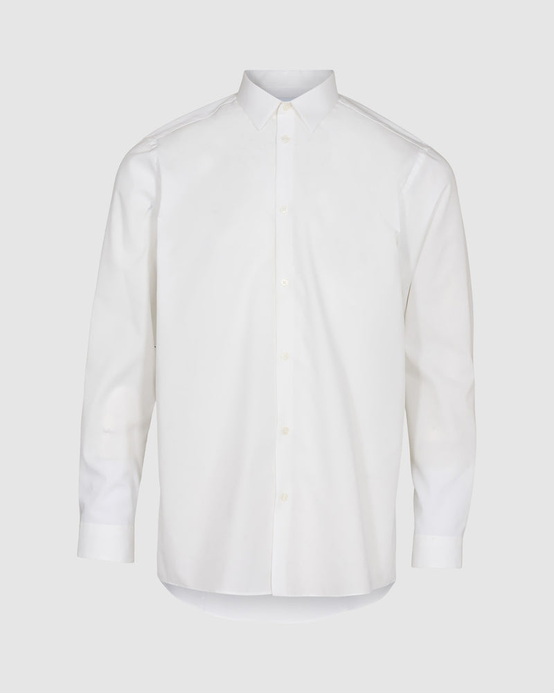 minimum male Halls 9790 Long Sleeved Shirt 000 White
