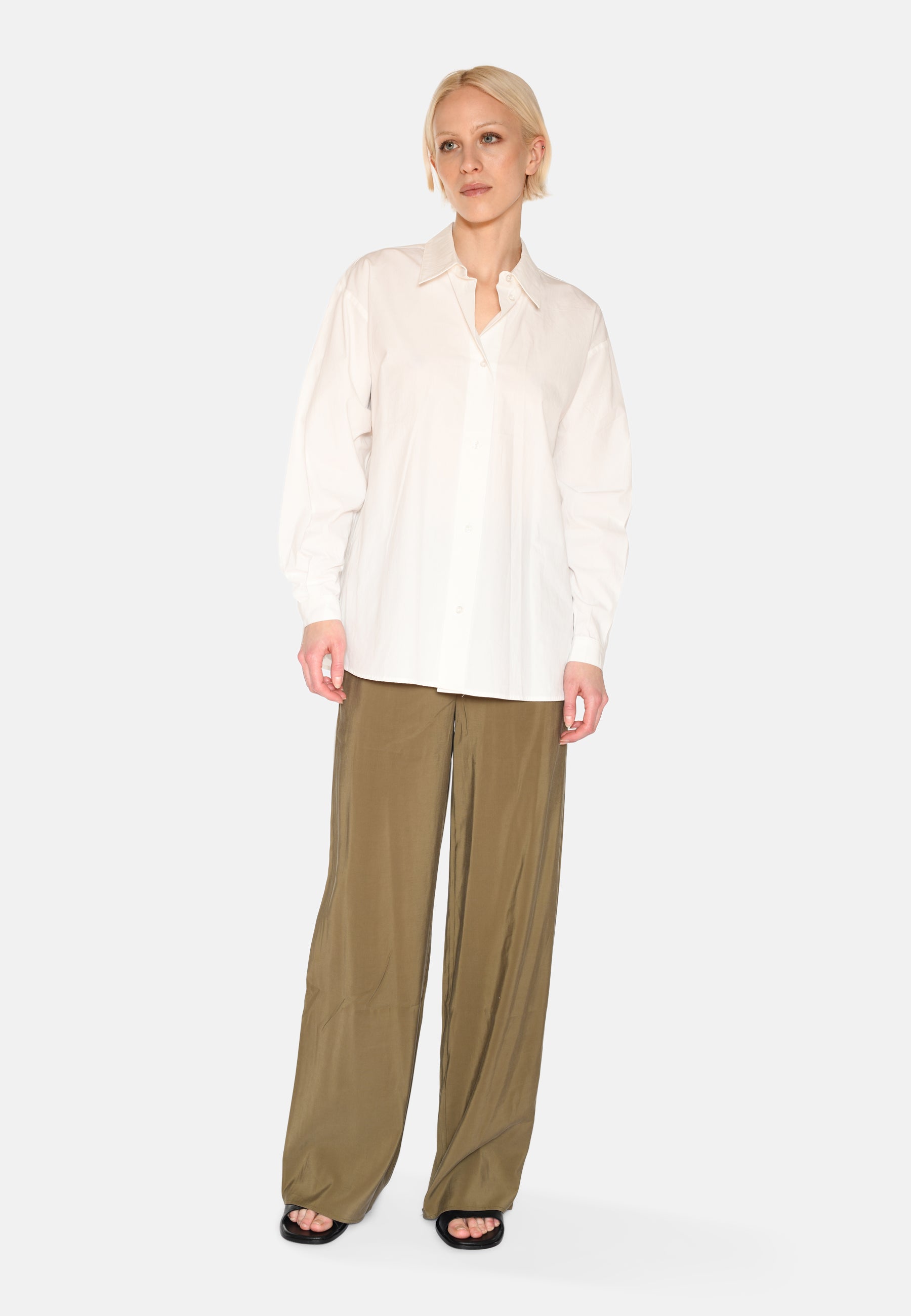 minimum female Harper long sleeved shirt 4238 Long Sleeved Shirt 0608 Coco Milk