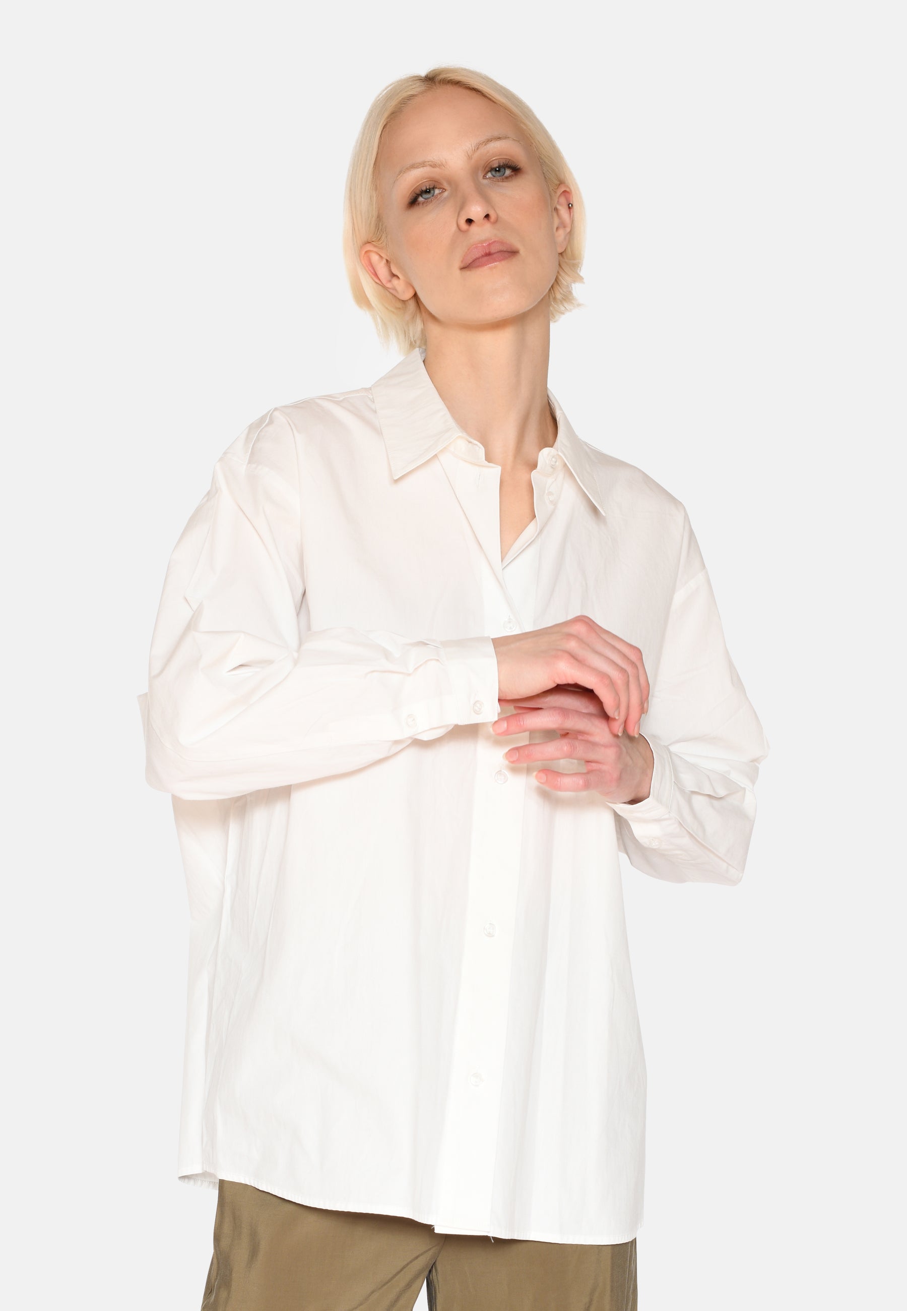 minimum female Harper long sleeved shirt 4238 Long Sleeved Shirt 0608 Coco Milk