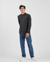 minimum male Jay 3.0 0063 Shirt Long Sleeved Shirt 9005M Carbon Melange