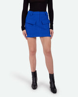 minimum female Jillana 3827 Skirt Short Skirt 4045 Lapis Blue